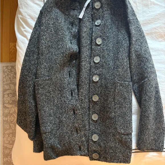 J. Crew Dark Gray Cardigan Sweater - Picture 4 of 4